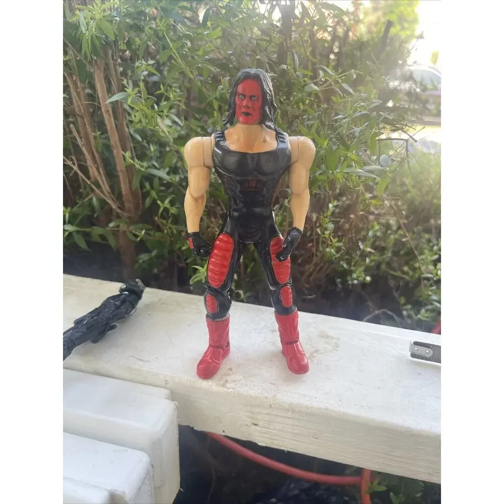 Mattel Kofi Kingston WWE 2013/ 1999 Toy Biz Red Sting Combo